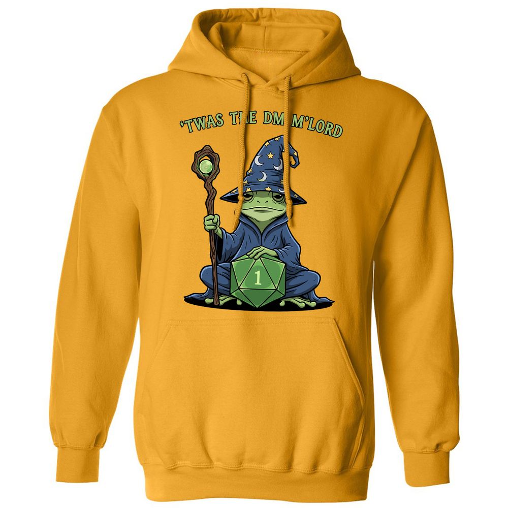 Twas the DM M’lord Classic Unisex Hoodie - Gold - 12