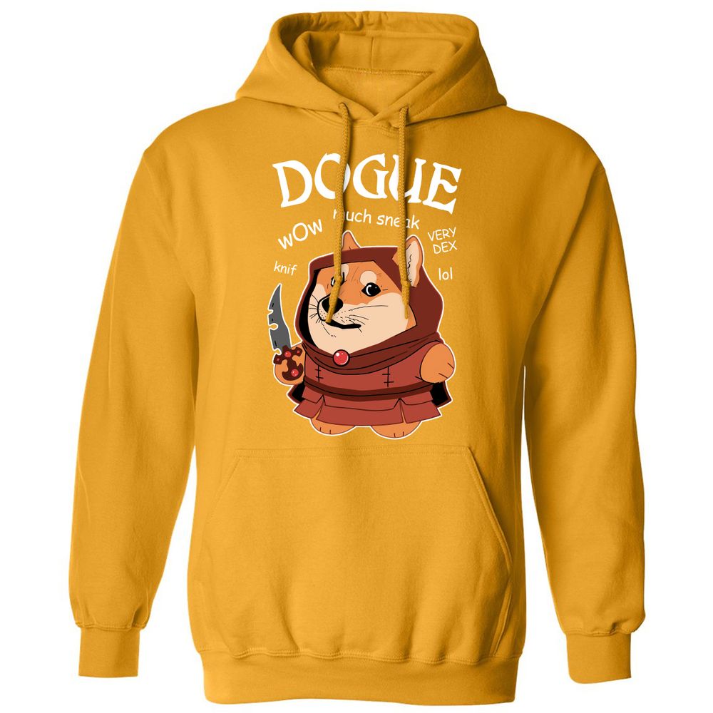 Dogue Class Classic Unisex Hoodie - Gold - 12