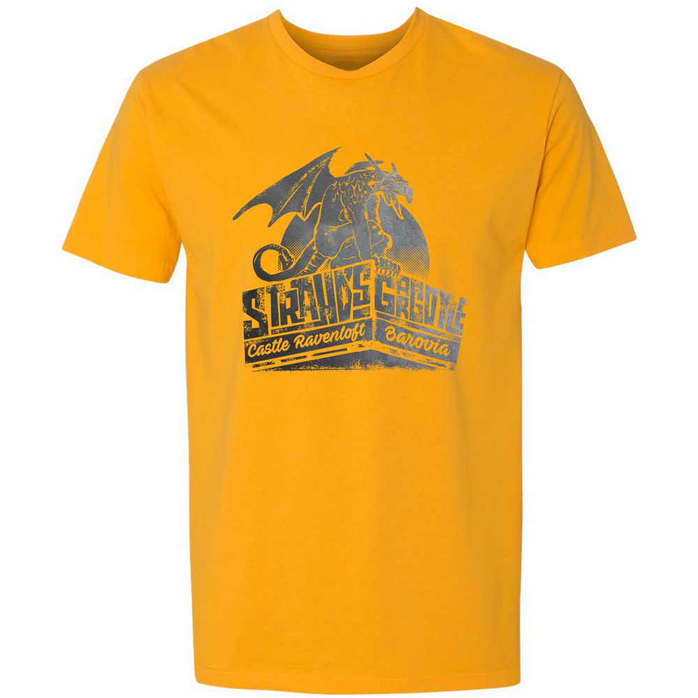 Strahd’s Gargoyle Premium Unisex T-Shirt - Gold - 12