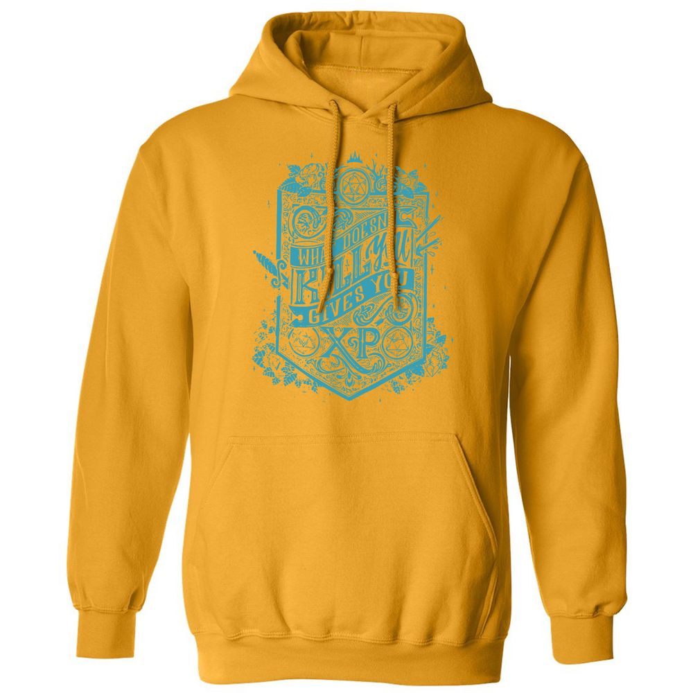 What Doesn't Kill You Gives You XP Classic Unisex Hoodie - Gold - 12