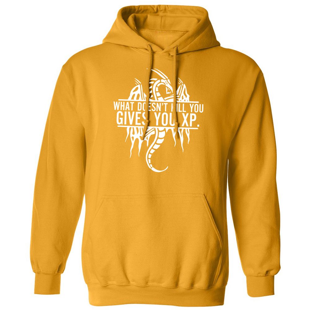 What Doesn't Kill You Classic Unisex Hoodie - Gold - 12
