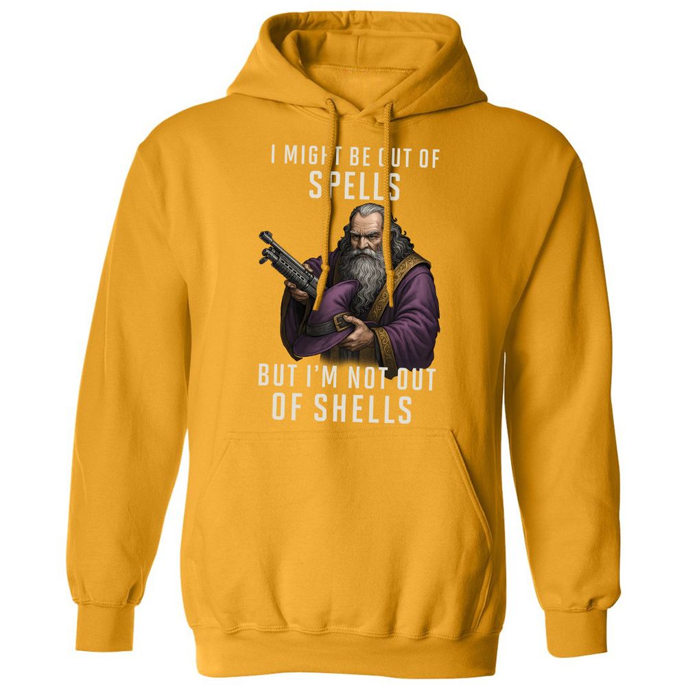 Not Out Of Shells Classic Unisex Hoodie - Gold - 12