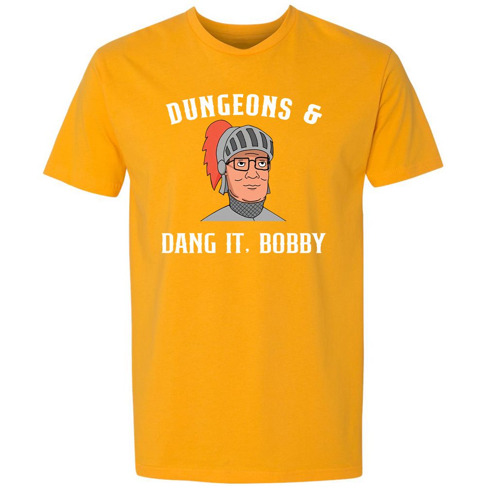 Dang It Bobby Premium Unisex T-Shirt - Gold - 12
