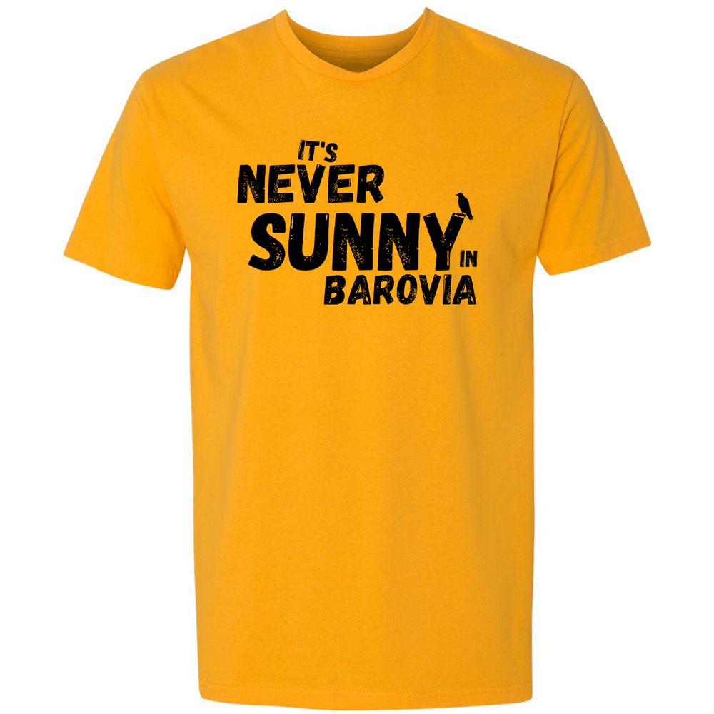 It's Never Sunny In Barovia Premium Unisex T-Shirt - Gold - 12