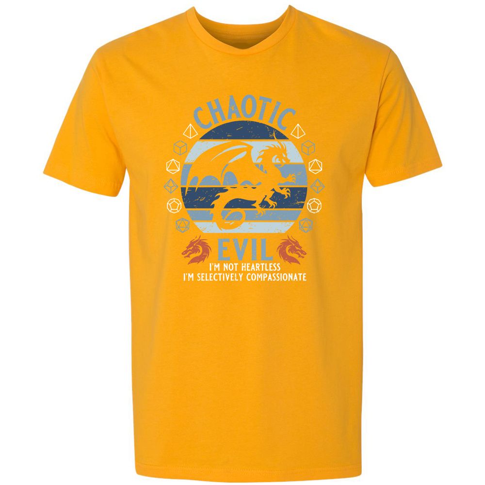 Chaotic Evil 2 Premium Unisex T-Shirt - Gold - 12