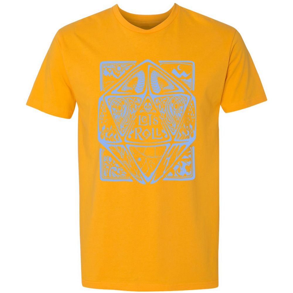 Let's Roll Premium Unisex T-Shirt - Gold - 12