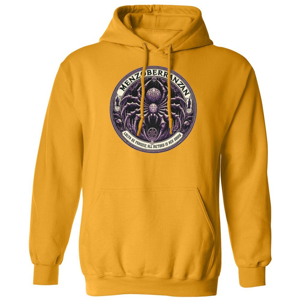 Menzoberranzan Lolth Be Praised Classic Unisex Hoodie - Gold - 12