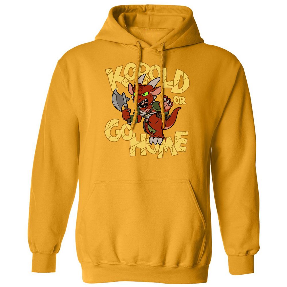 Kobold Or Go Home Classic Unisex Hoodie - Gold - 12