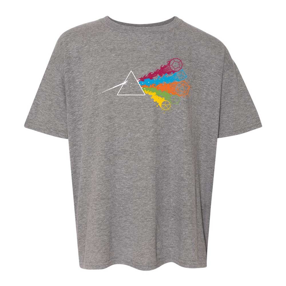 Dark Side Of The Dices Kids T-Shirt - Graphite Heather - 12