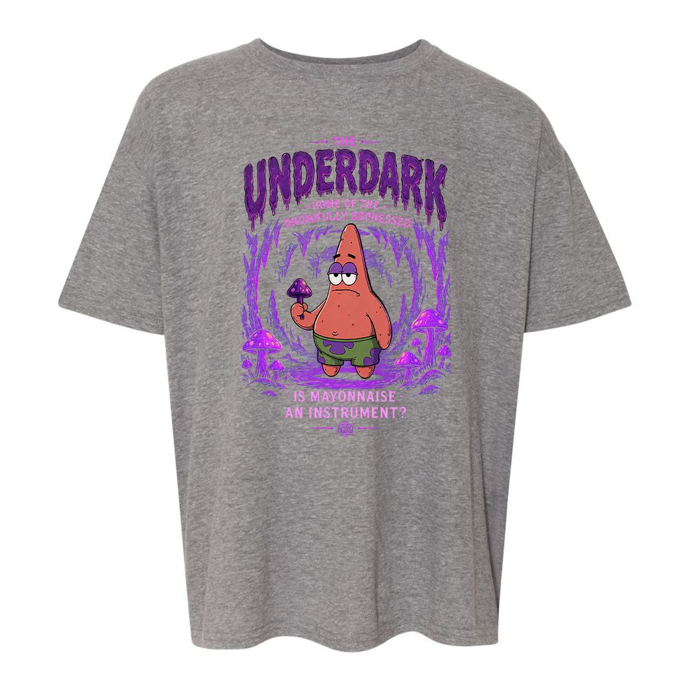 The Underdark Kids T-Shirt - Graphite Heather - 12