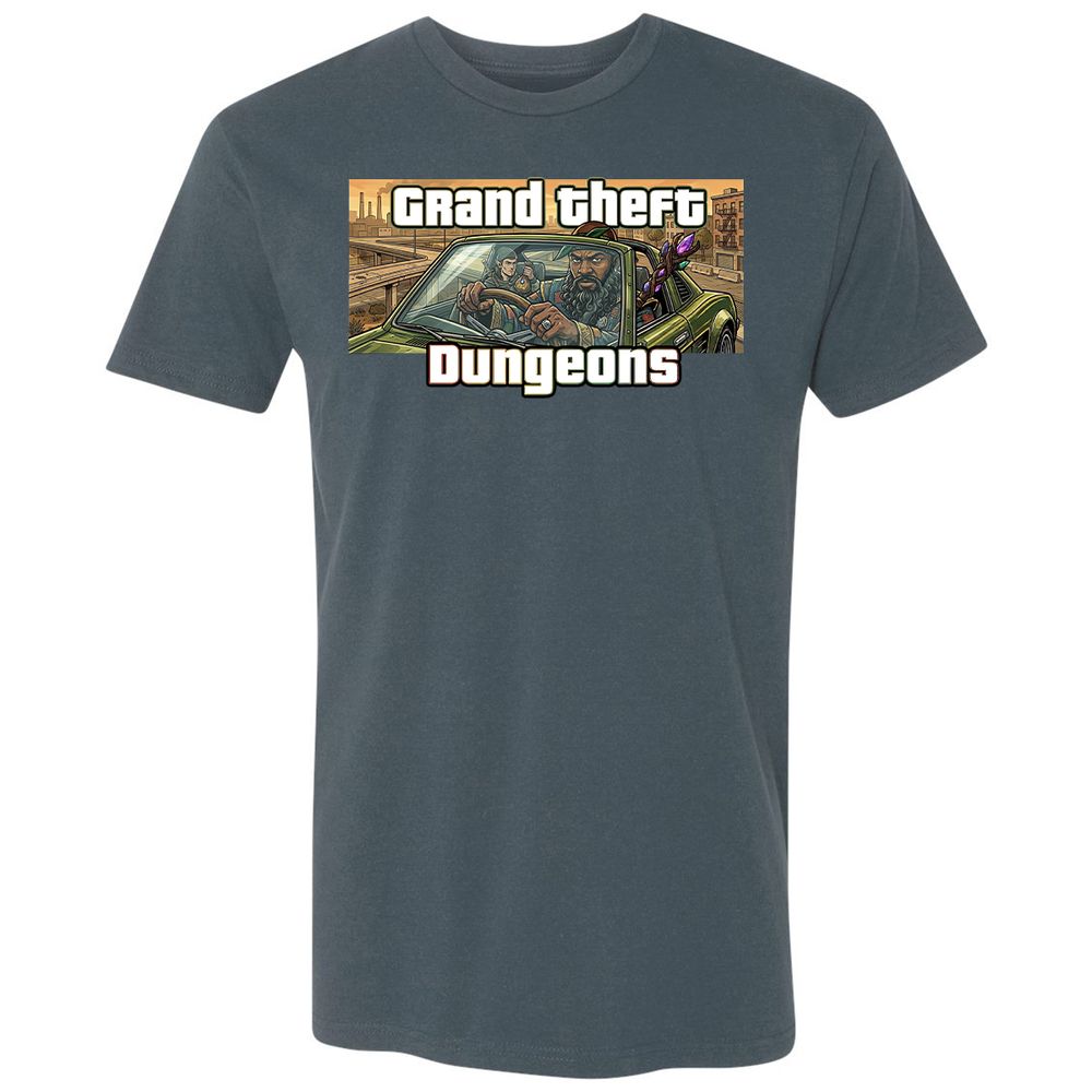 Grand Theft Dungeons Premium Unisex T-Shirt - Indigo - 12