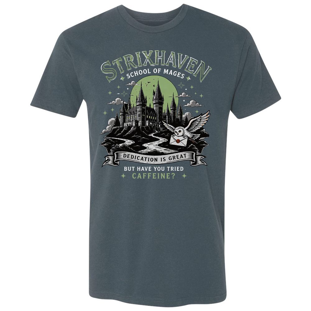 Strixhaven - School Of Mages Premium Unisex T-Shirt - Indigo - 12