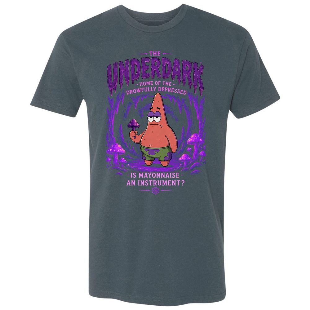 The Underdark Premium Unisex T-Shirt - Indigo - 12