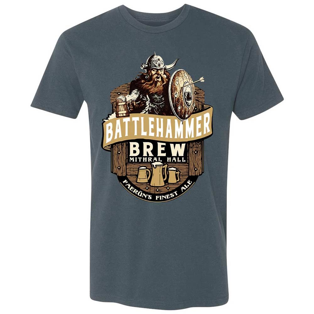 Battlehammer Brew Premium Unisex T-Shirt - Indigo - 12