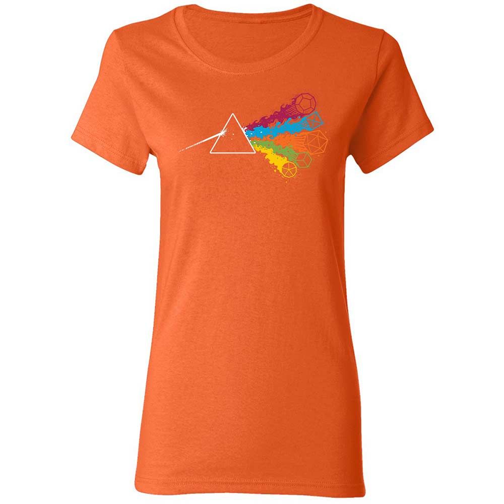 Dark Side Of The Dices Women's T-Shirt - Orange - 12