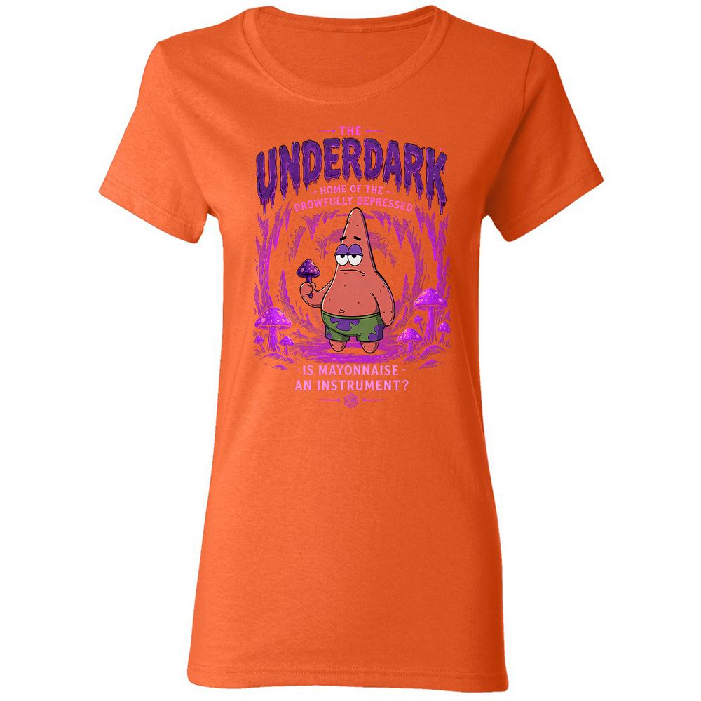 The Underdark Women's T-Shirt - Orange - 12