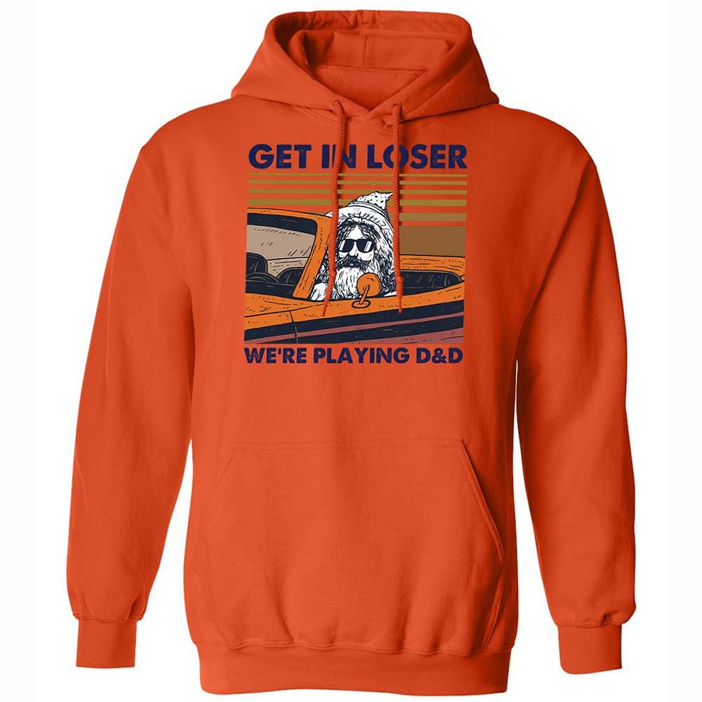 Get in Loser Classic Unisex Hoodie - Orange - 12