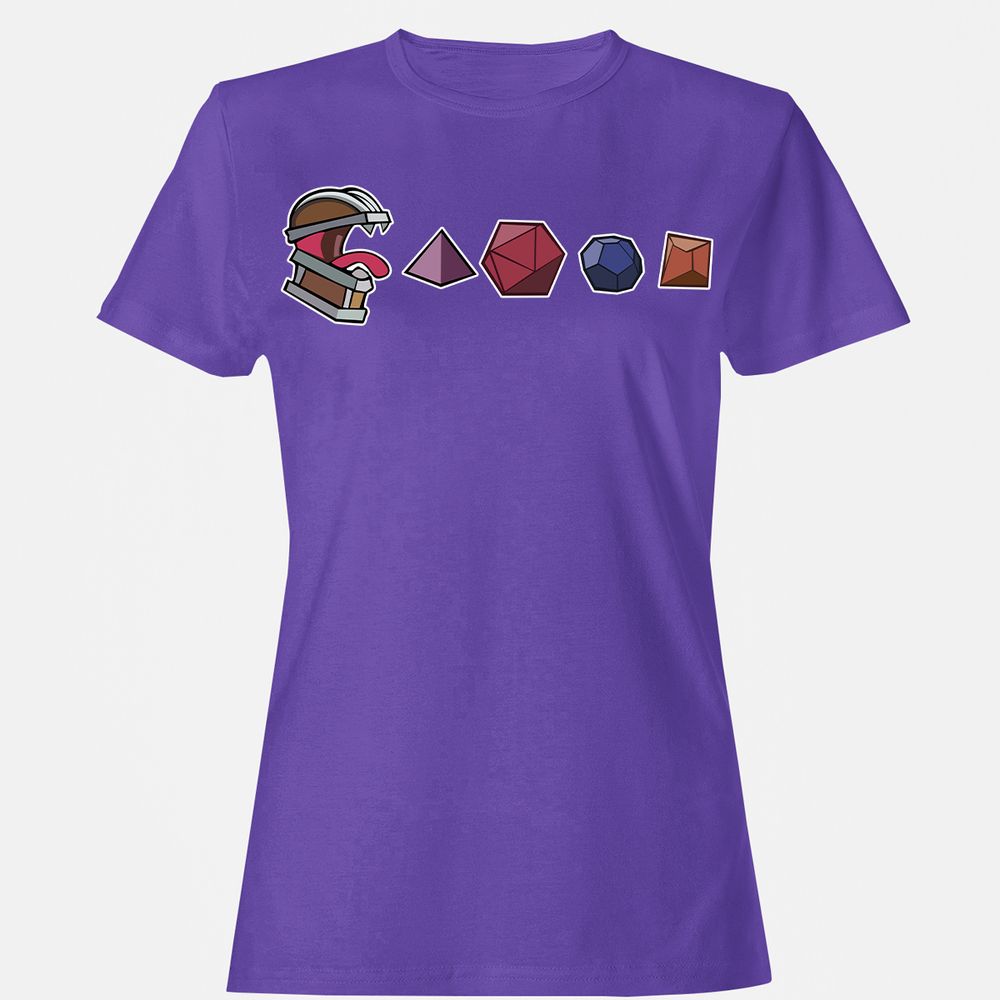 Mimic And Dices Women's T-Shirt - Purple - 12