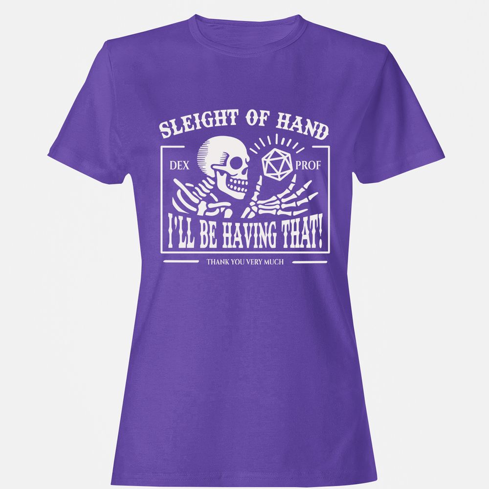 Sleight of Hand – I’ll Be Having That! - Purple - 12