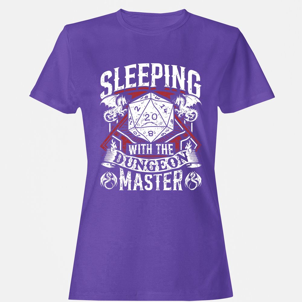 Sleeping With The DM Women's T-Shirt - Purple - 12