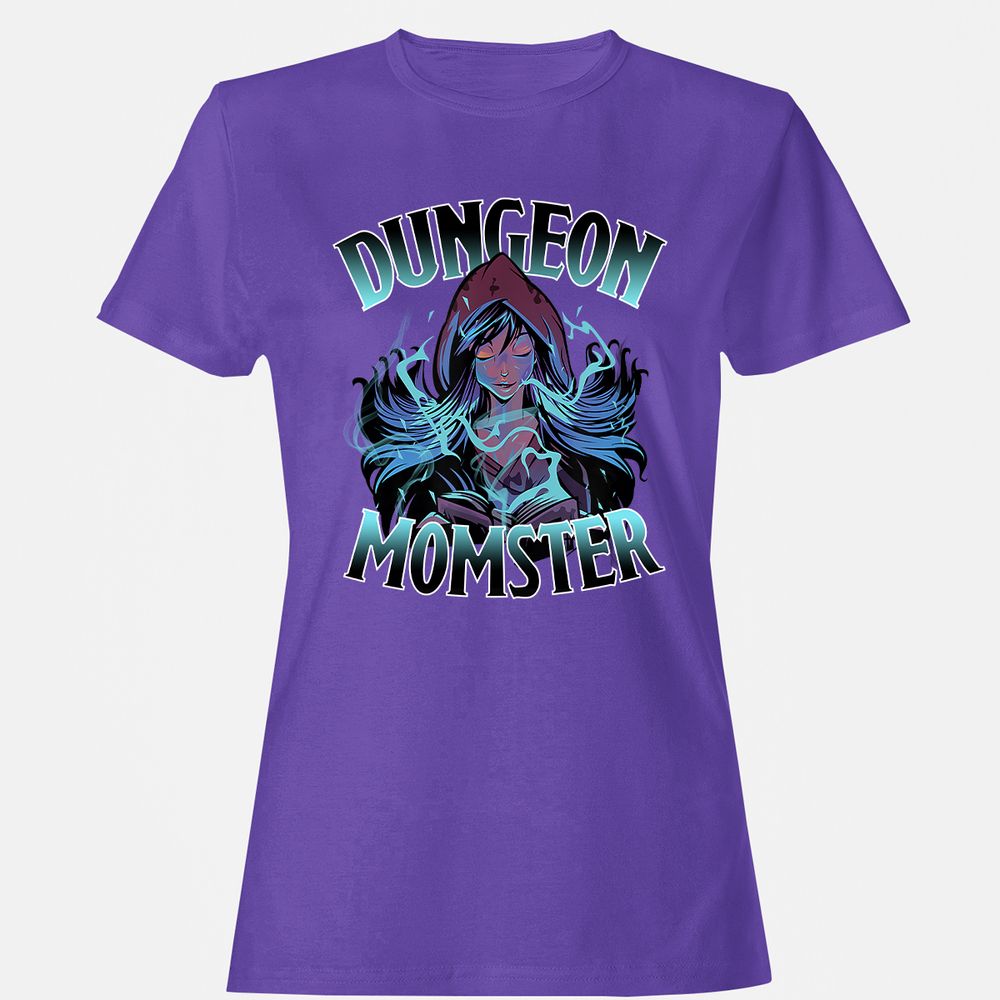 Dungeon Momster Women's T-Shirt - Purple - 12