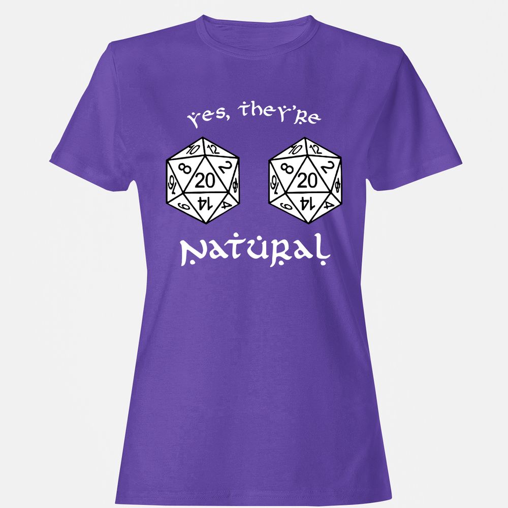 They Are Natural Women's T-Shirt - Purple - 12
