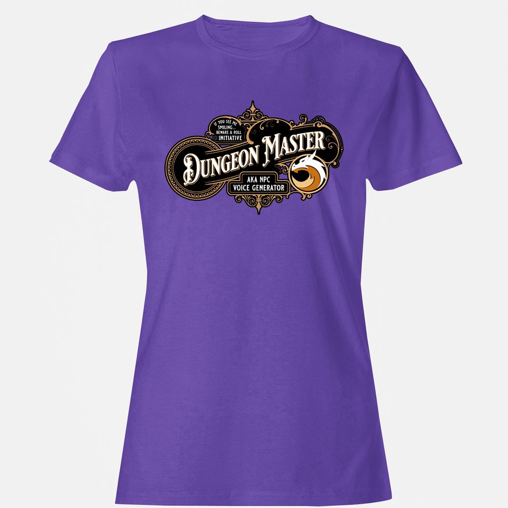 Dungeon Master Women's T-Shirt - Purple - 12