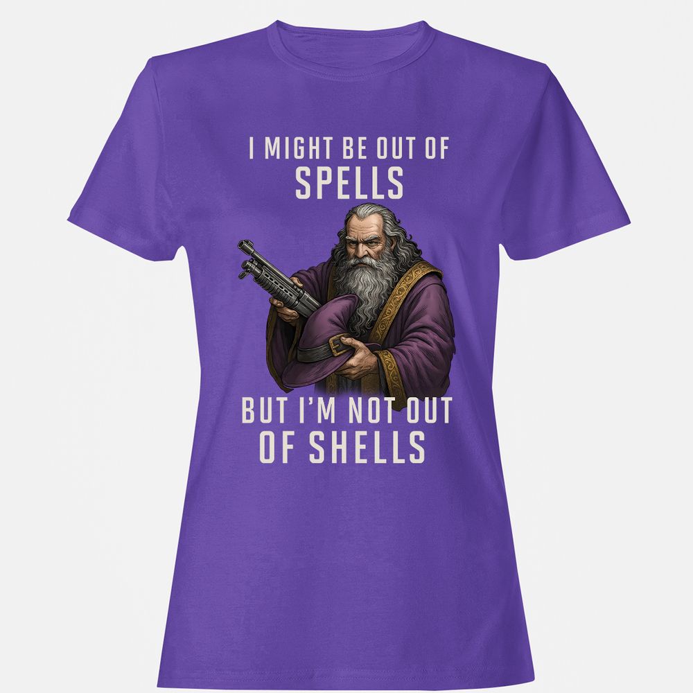 Not Out Of Shells Women's T-Shirt - Purple - 12