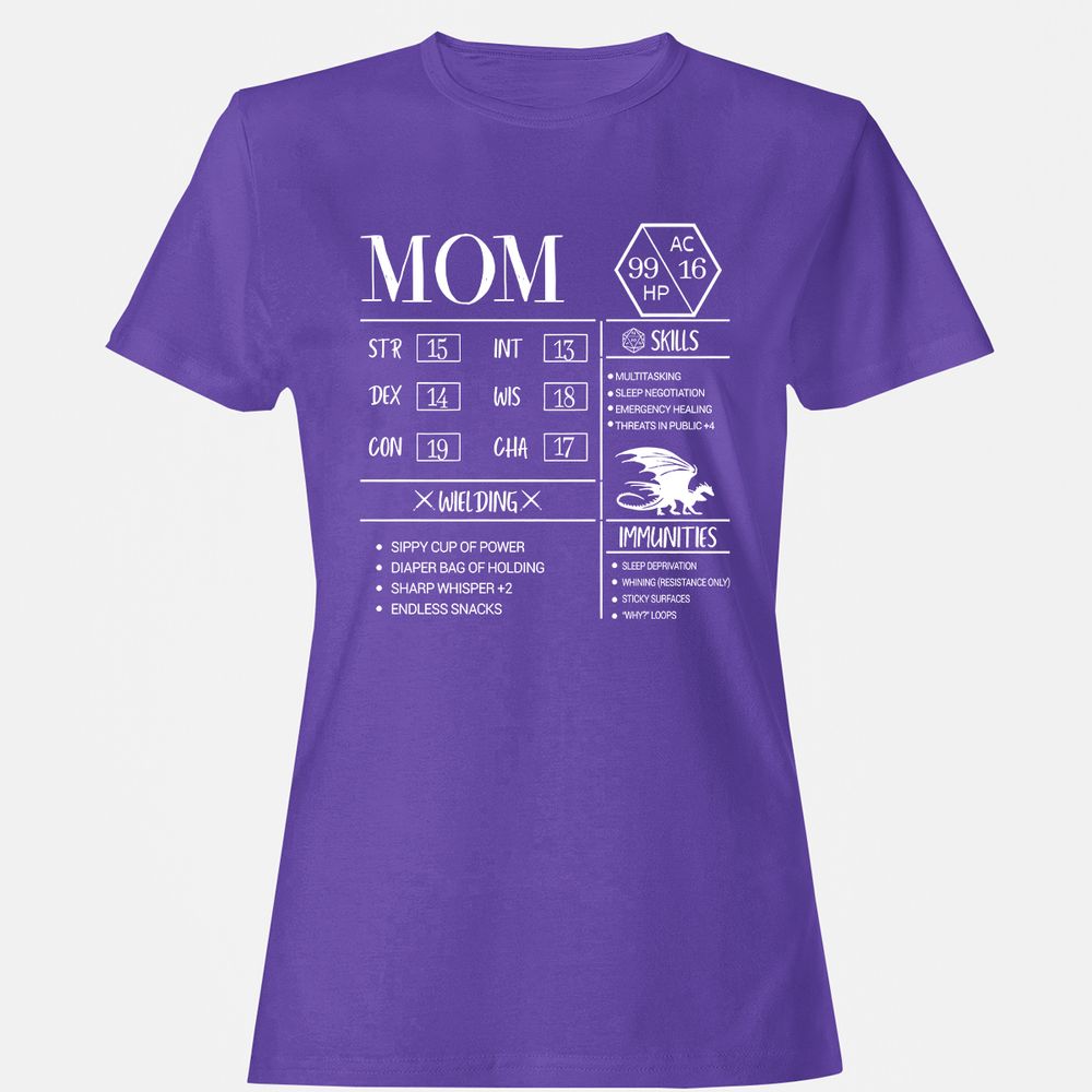 Mom New Women's T-Shirt - Purple - 12