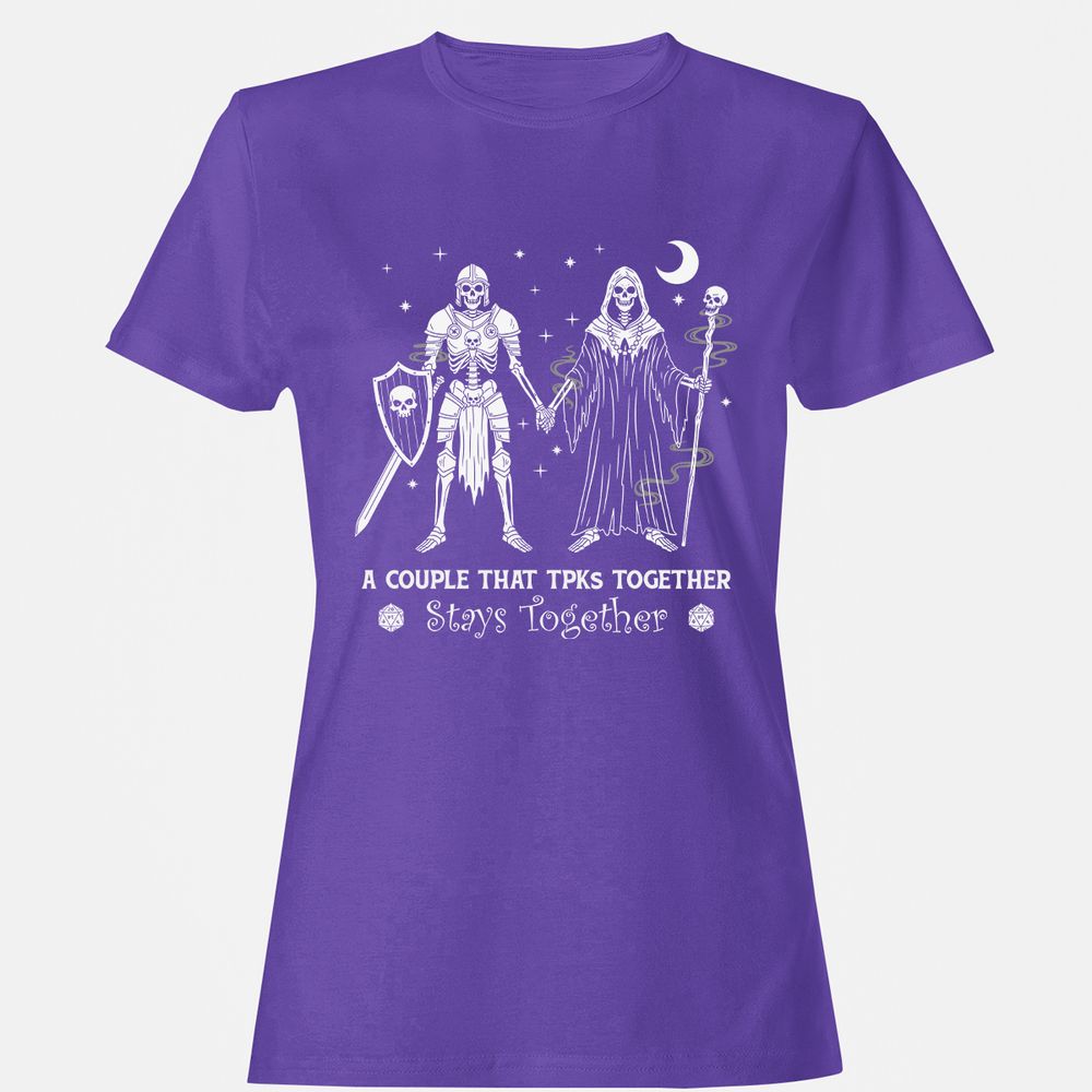 TPK Love – Skeleton Couple - Purple - 12