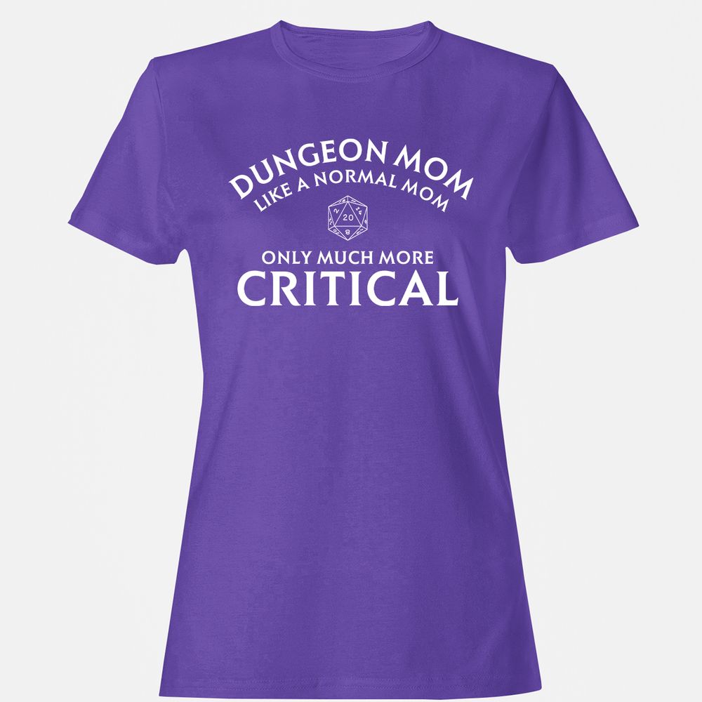 Dungeon Mom Normal Mom Women's T-Shirt - Purple - 12