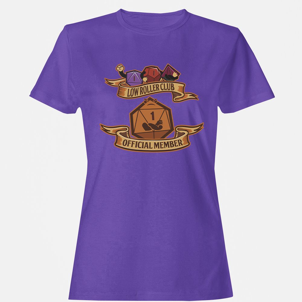 Low Roller Club Women's T-Shirt - Purple - 12