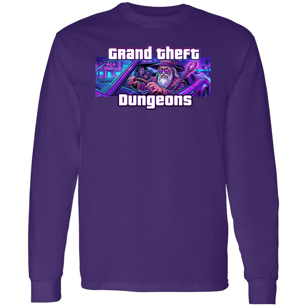 Grand Theft Dungeons Miami - Purple - 12