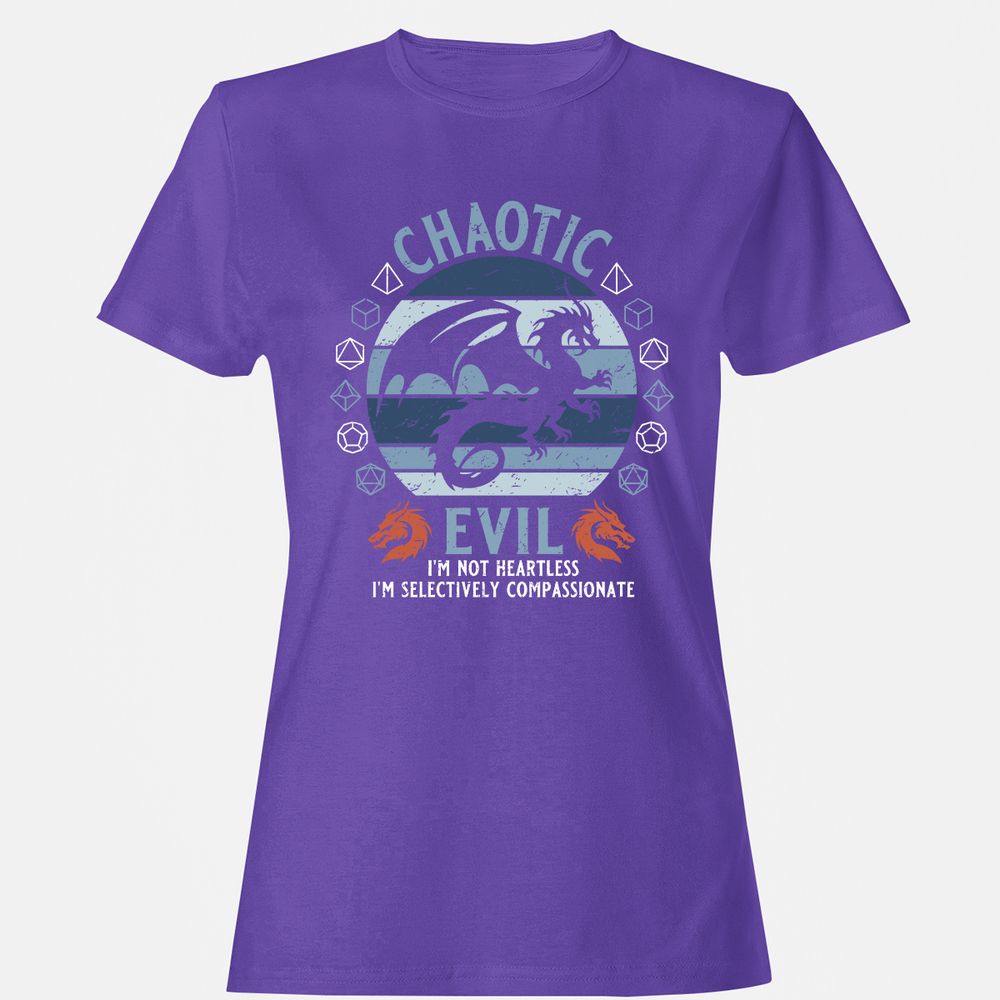 Chaotic Evil 2 Women's T-Shirt - Purple - 12
