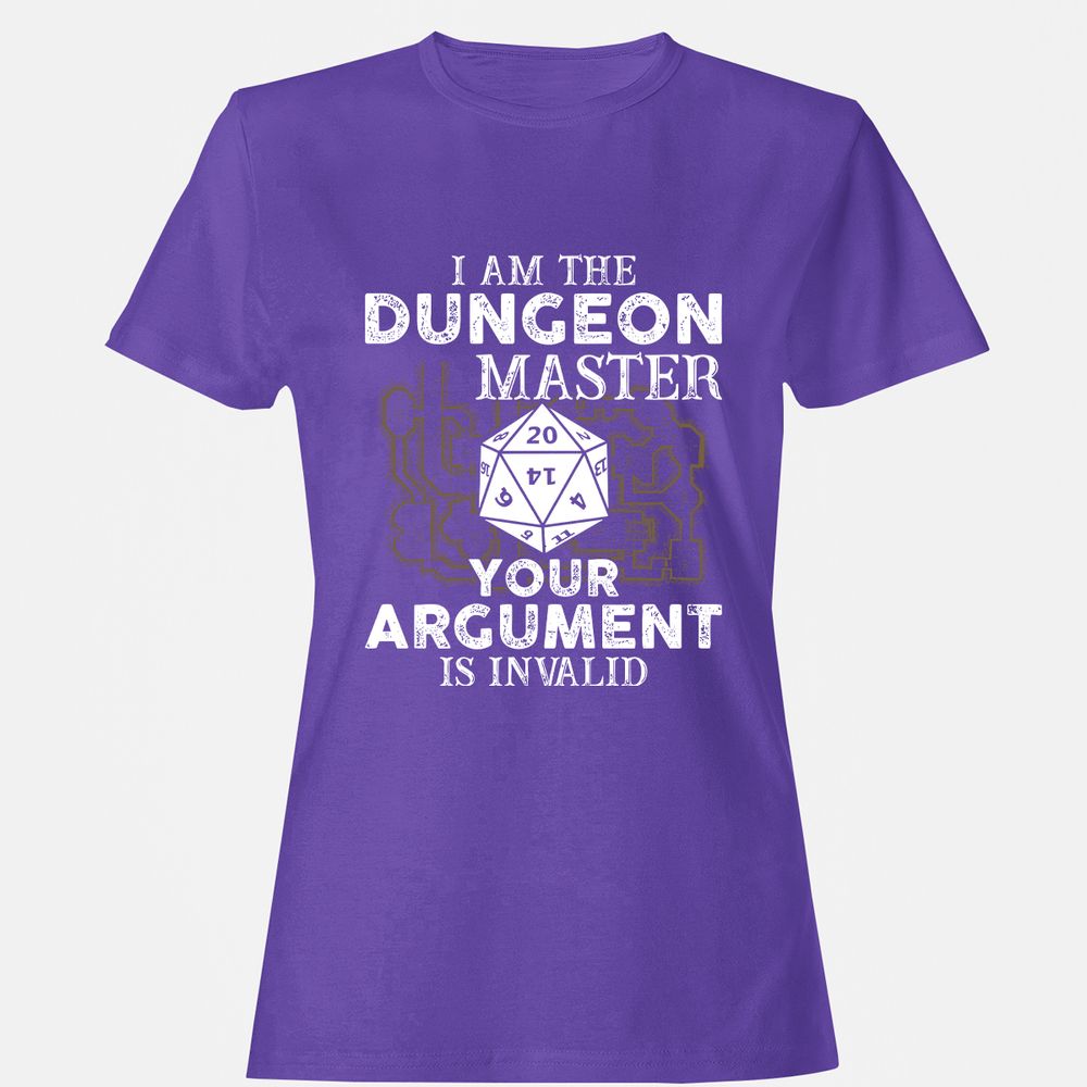 I Am the Dungeon Master – Your Argument Is Invalid - Purple - 12