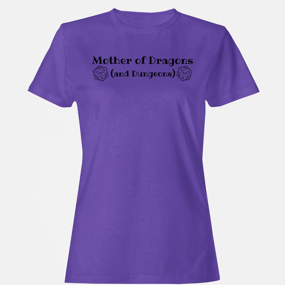 Mother Of Dragons Women's T-Shirt - Purple - 12