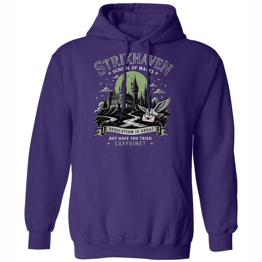 Strixhaven - School Of Mages Classic Unisex Hoodie - Purple - 12