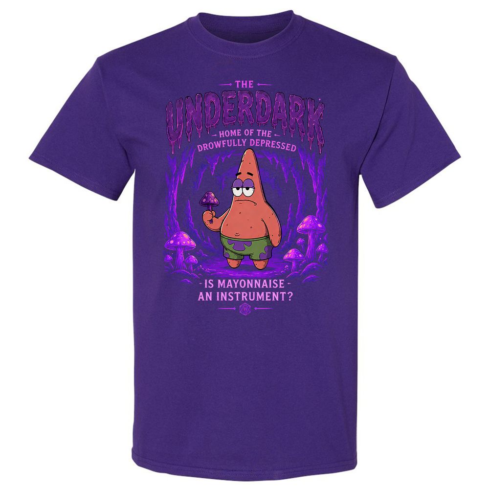 The Underdark Classic Unisex T-Shirt - Purple - 12