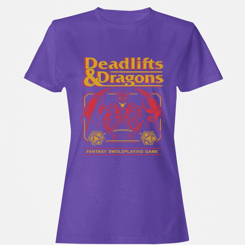 Deadlifts & Dragons - Purple - 12