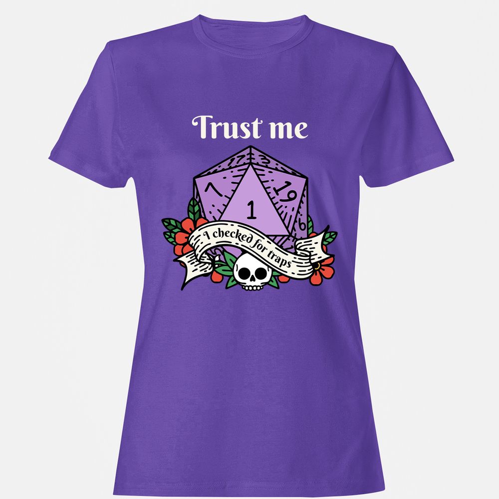 Trust Me I Checked for Traps - Purple - 12
