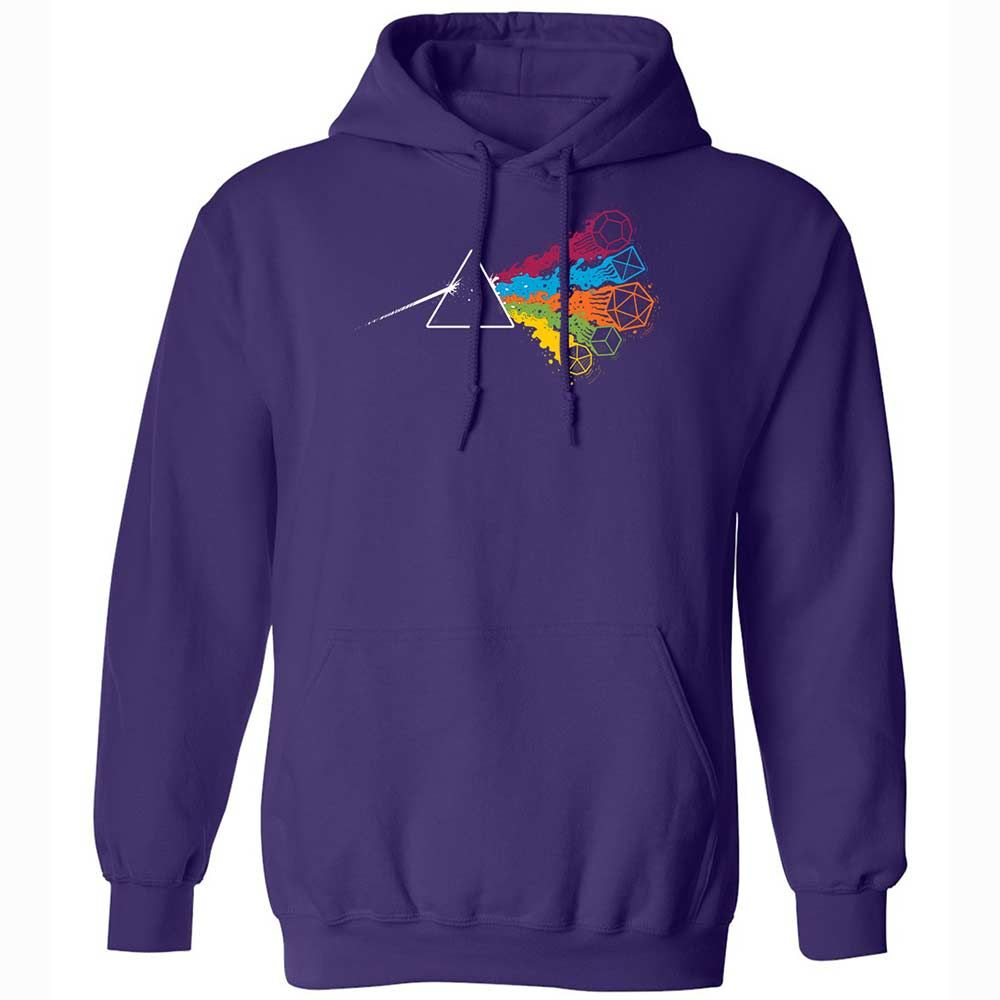 Dark Side Of The Dices Classic Unisex Hoodie - Purple - 12