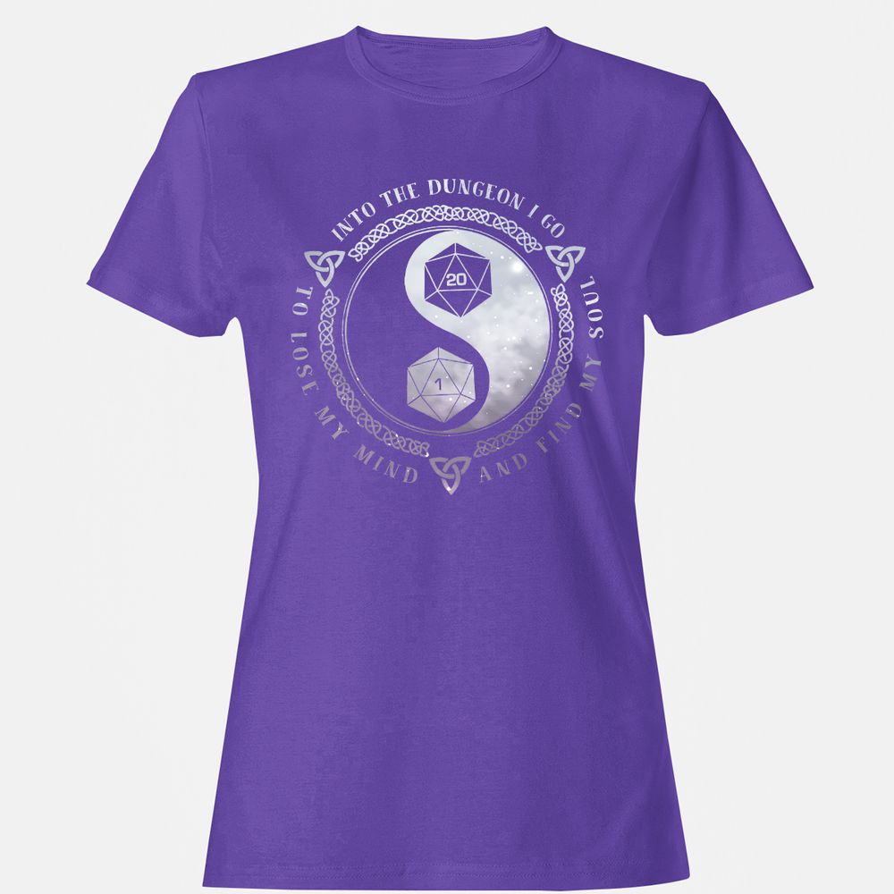 Into The Dungeon I Go Women's T-Shirt - Purple - 12