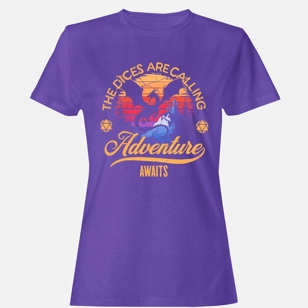 The Dices Are Calling Women's T-Shirt - Purple - 12