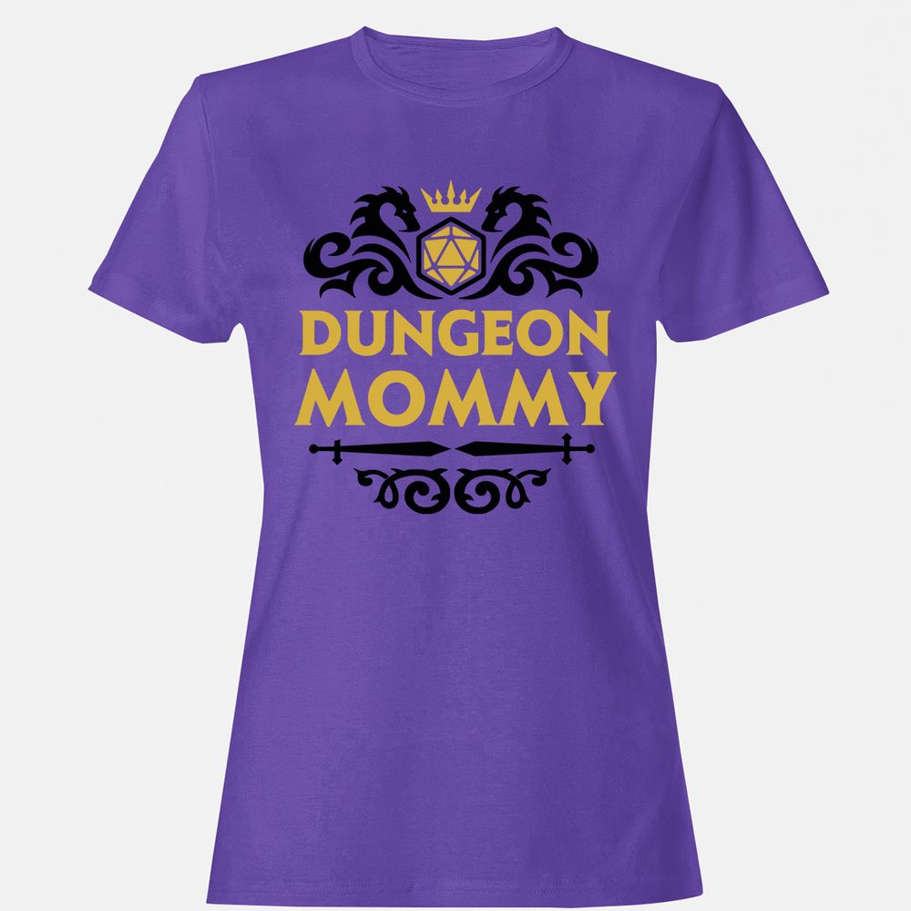 Dungeon Mommy Women's T-Shirt - Purple - 12