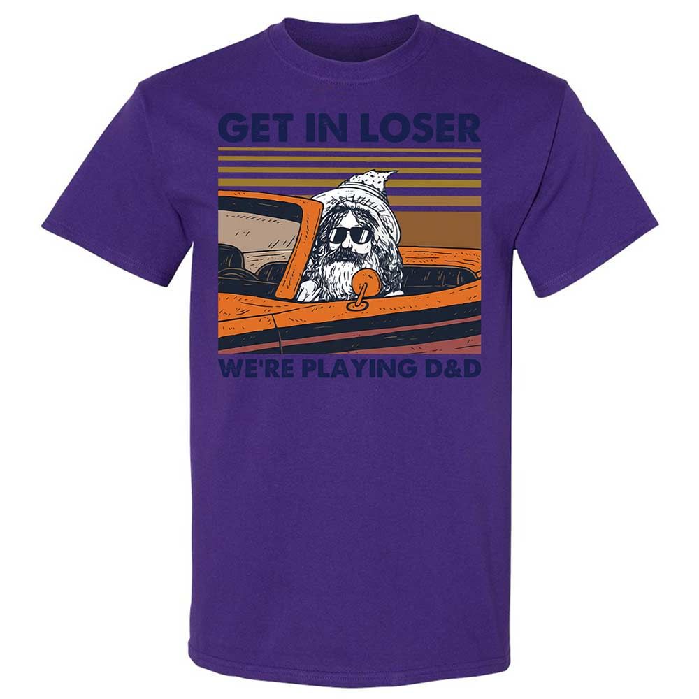 Get in Loser Classic Unisex T-Shirt - Purple - 12