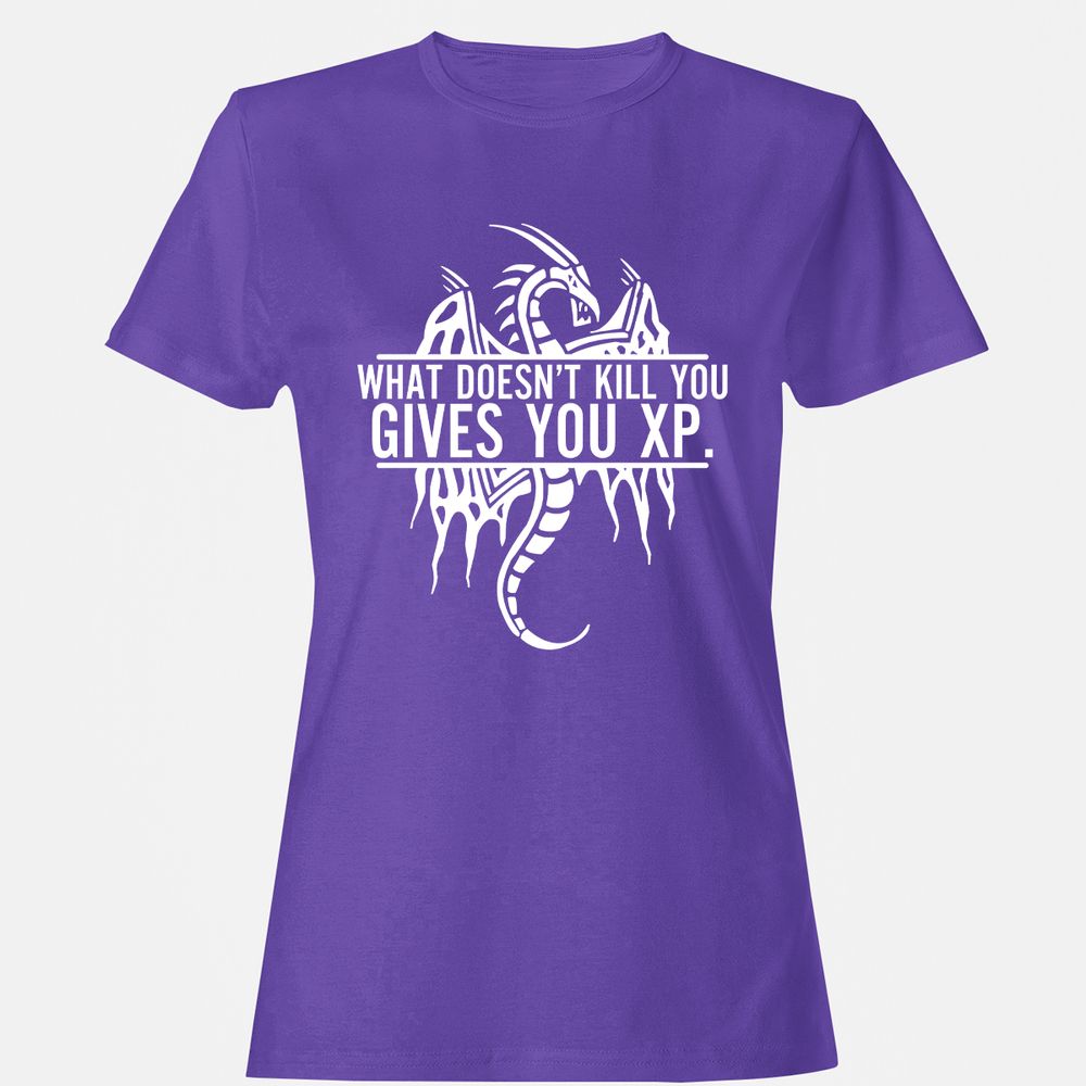 What Doesn't Kill You Women's T-Shirt - Purple - 12