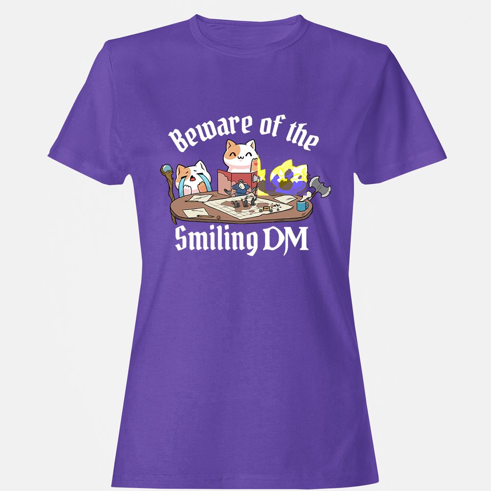 Beware of the Smiling DM - Purple - 12