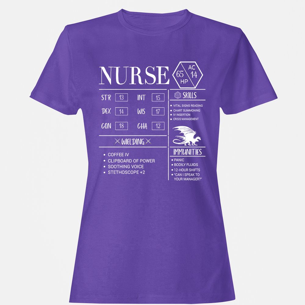 Nurse New Women's T-Shirt - Purple - 12