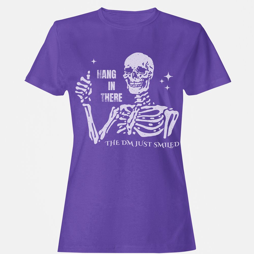 Hang In There – The DM Just Smiled Skeleton - Purple - 12