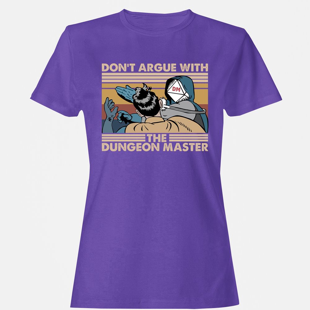 Don't Argue With The DM Women's T-Shirt - Purple - 12